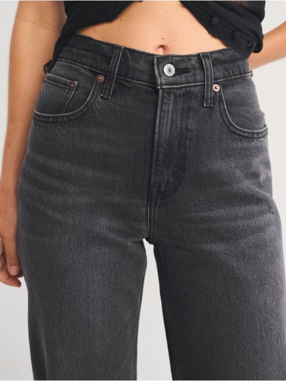 Abercrombie & Fitch ’90s Relaxed High Rise Jeans – Size 30 Long